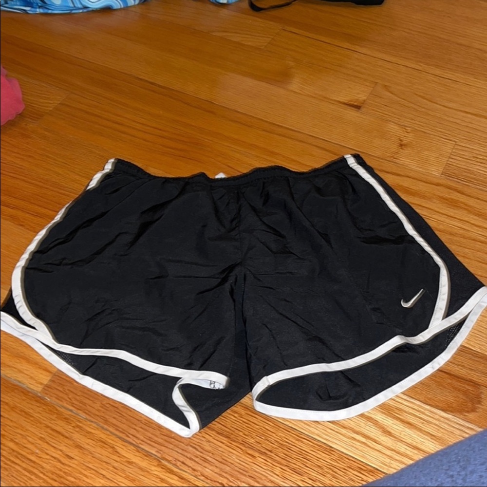 Nike athletic shorts.